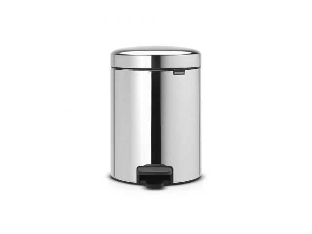 Merida Newicon kosz na śmieci 5 l stal polerowana KIP451