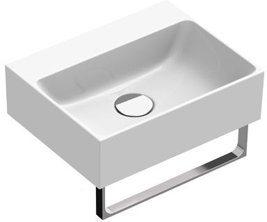 Catalano Verso umywalka 40x32 cm prostokątna ścienna biała 0220420001