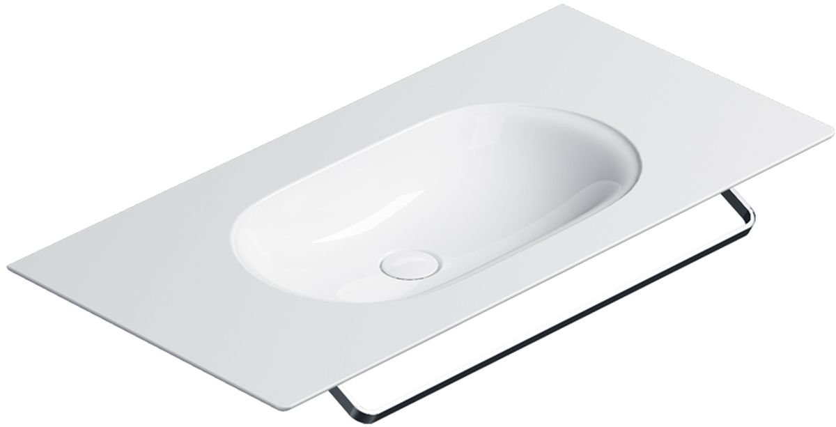 Darmowa Dostawa - Umywalka 100x50 cm prostokątna ścienna-meblowa biała Catalano Horizon 0521010021