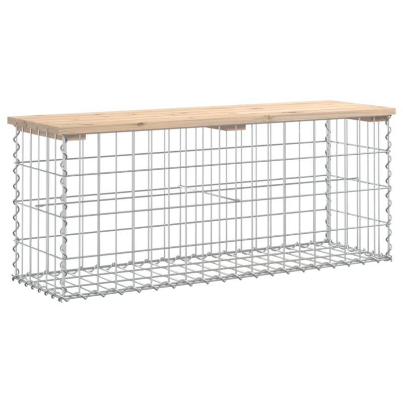 Ławka ogrodowa vidaxl 103 x 31.5 x 42 cm 834350 brąz 1 szt