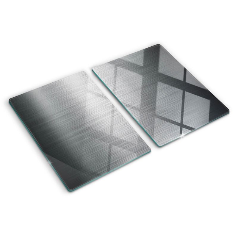 Deska szklana Tulup 2x40x52 cm Metaliczna Faktura 1 szt.