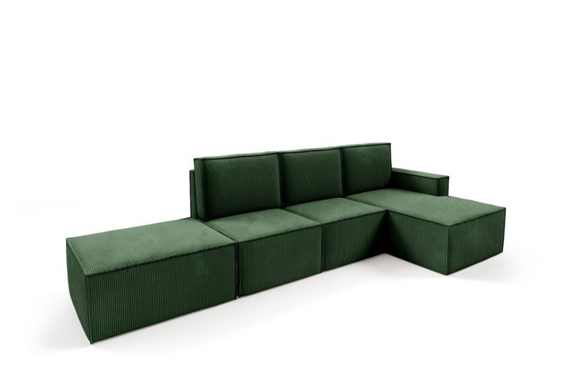 Narożnik PORTO Sofello + PUFA Modułowy Sztruks poso 014 1szt