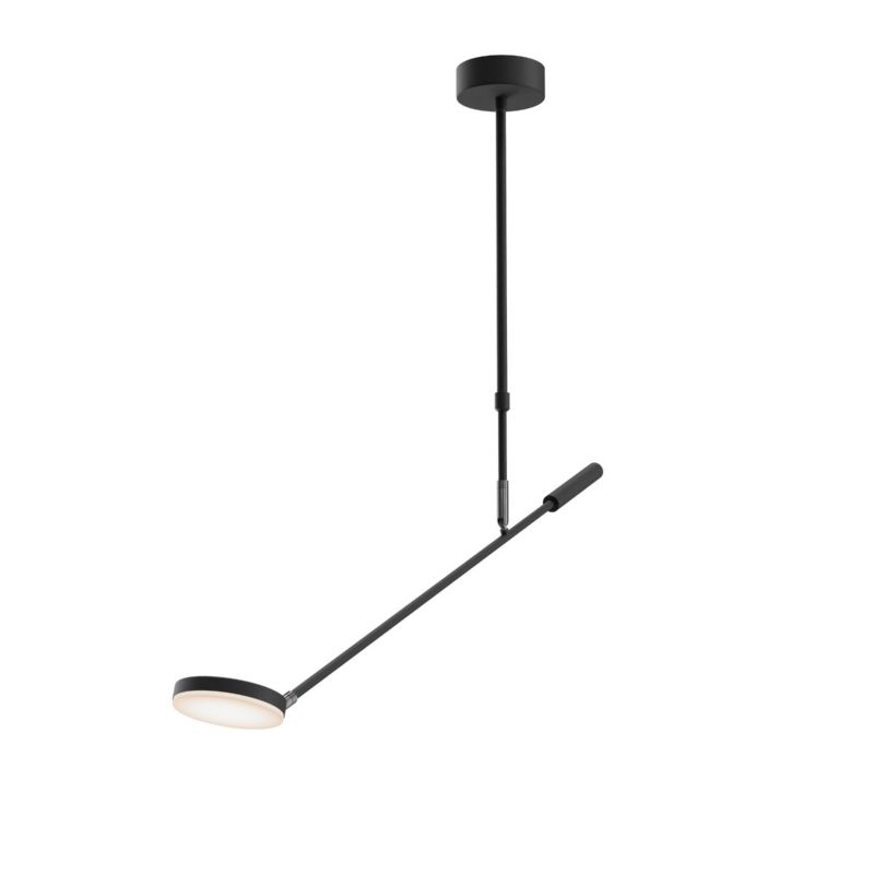Lampa wisząca regulowany stick Maytoni FAD czarna LED 8W 3000K 500lm IP20 - 1 szt.