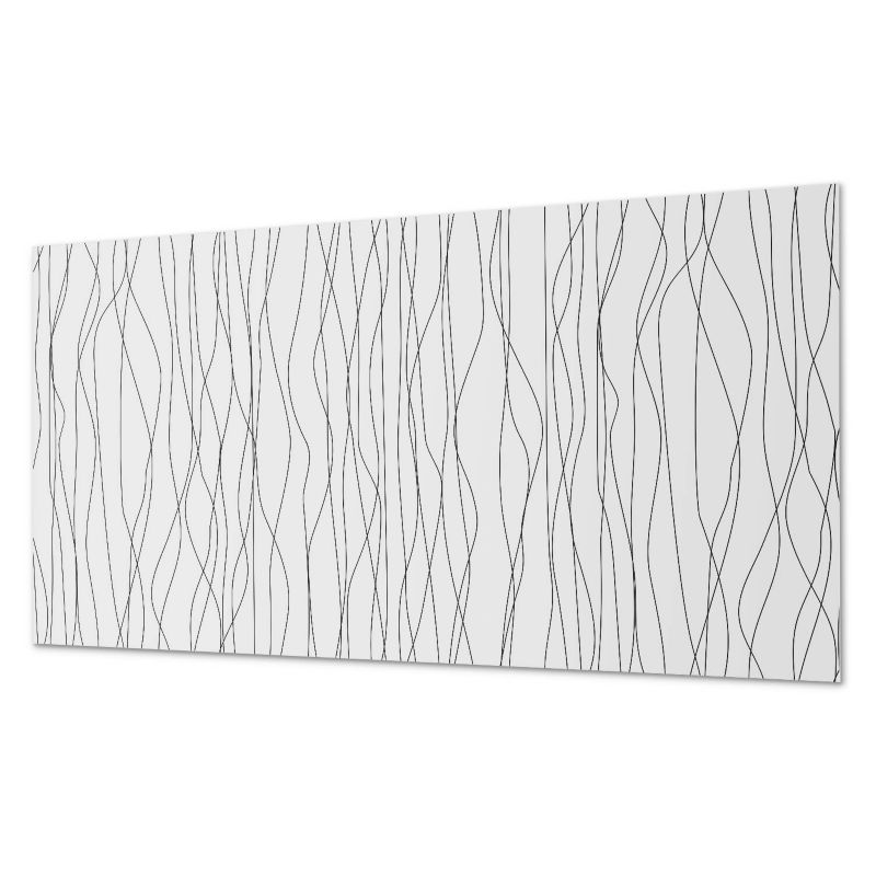 Ścienny Panel PCV Samoprzylepny ArtPrintCave 100x50 cm Faliste linie na tle 1 szt.