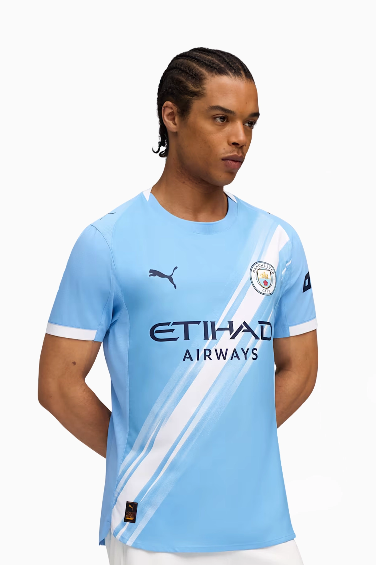 Koszulka Puma Manchester City 25/26 Domowa Authentic - Błękitny