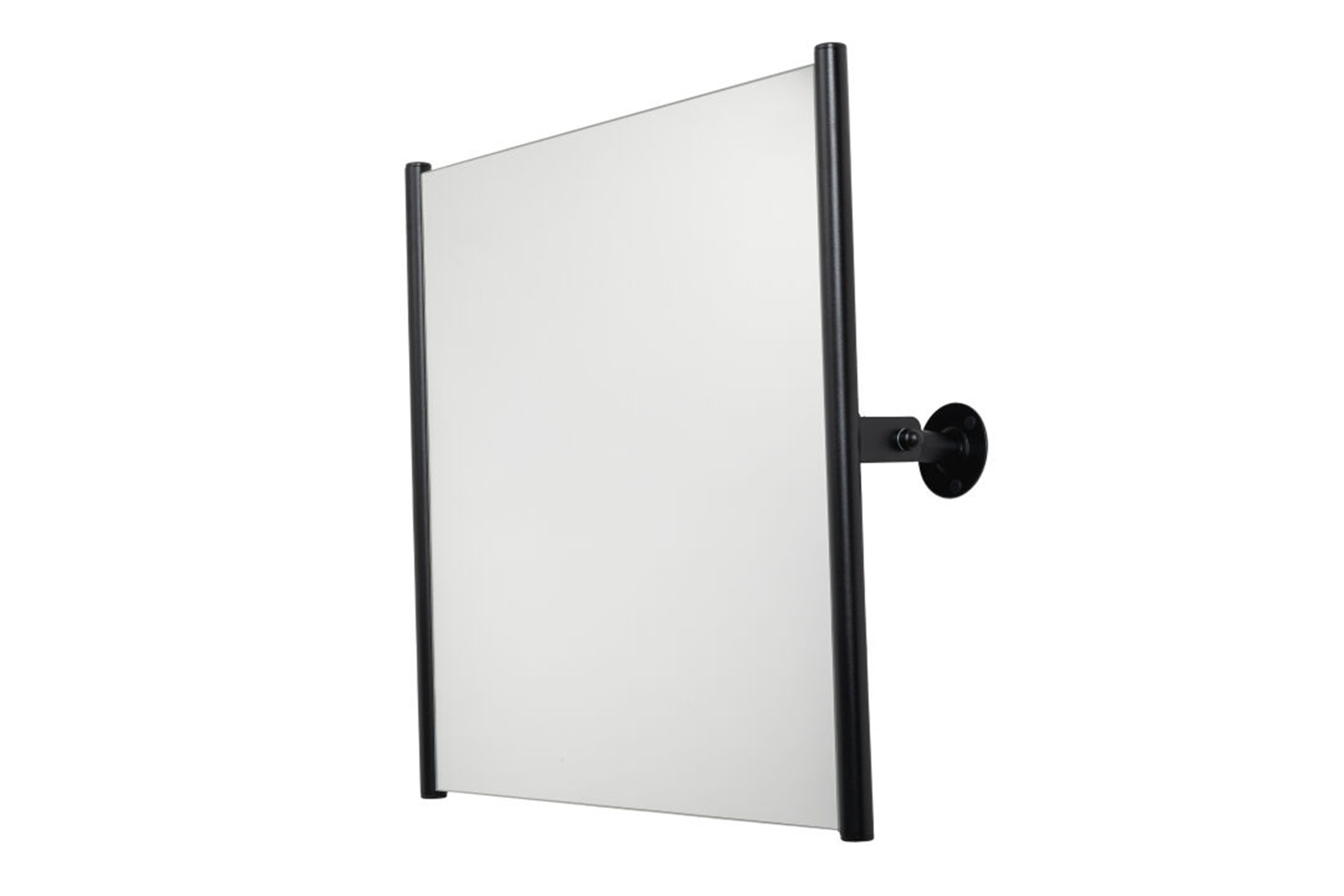 Faneco Med lustro 60x60 cm kwadratowe czarny S25LUSWCR