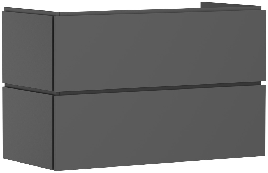 Hansgrohe Xilesa E szafka 98x47x62 cm podumywalkowa wisząca szara 54297760