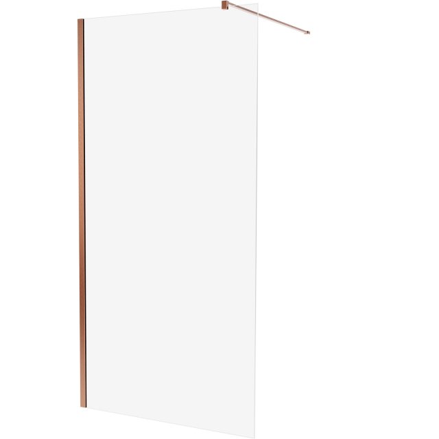 Kabina prysznicowa walk-in ALLURIA COPPER BRUSHED 120x200 TER-0261