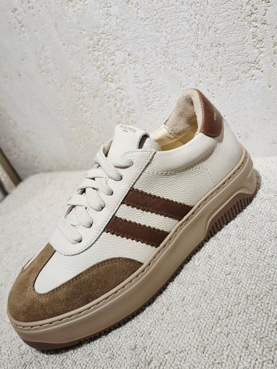 Sneakers SN60 - 1 Beż / Light / Brąz