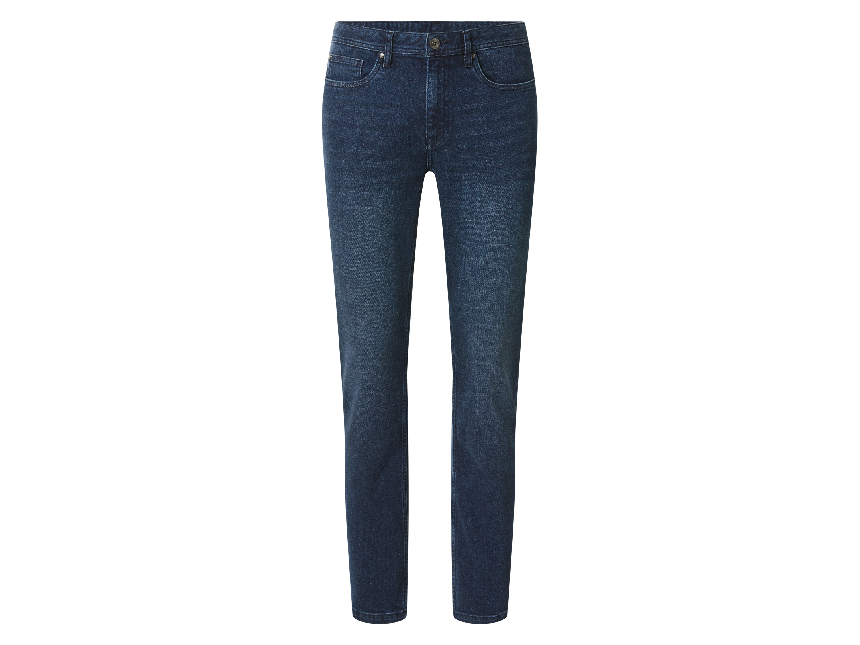 esmara Men Jeansy męskie slim fit z bawełną Niebieski, 56 40/32