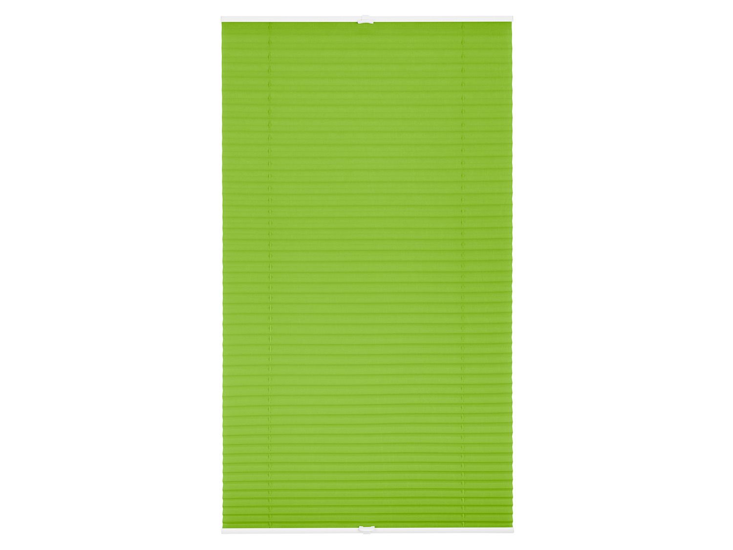 Lichtblick Roleta plisowana Klemmfix, bez wiercenia, od 45 x 130 cm Zielony, 90x210 cm