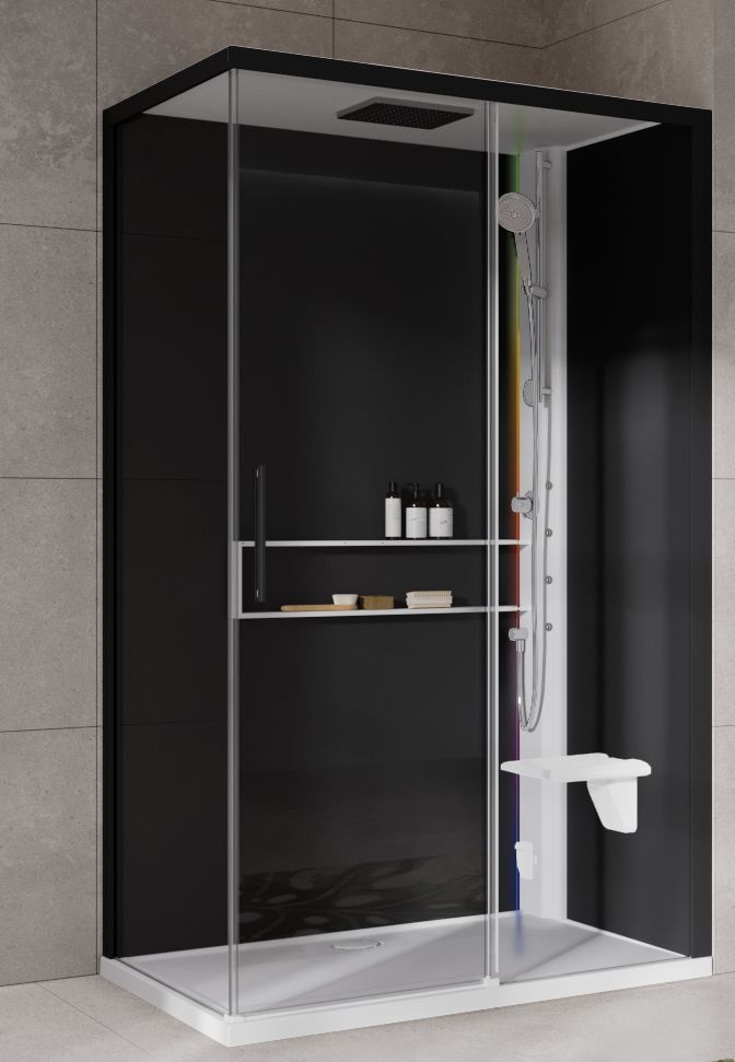 Darmowa Dostawa - Kabina z hydromasażem Novellini Glax G222P299DM51UH