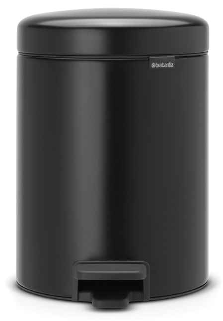 Darmowa Dostawa - Kosz na śmieci 5 l czarny Brabantia NewIcon 112928