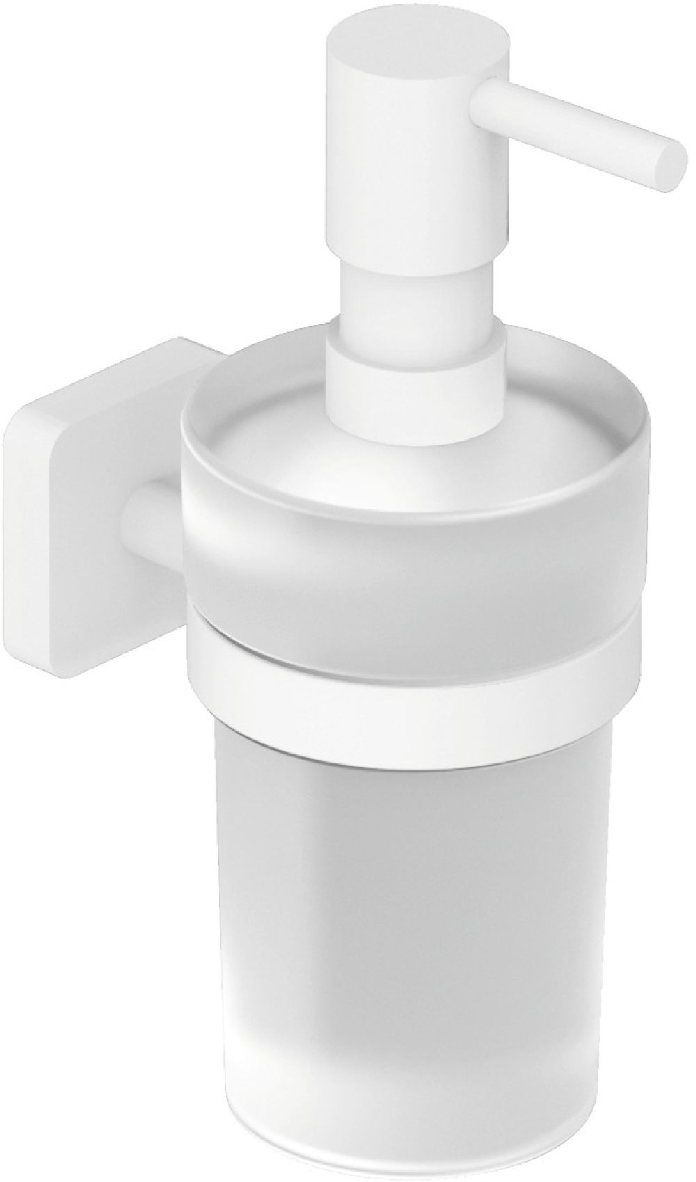 Darmowa Dostawa - Dozownik do mydła 150 ml biały Kludi Vela S 2597653