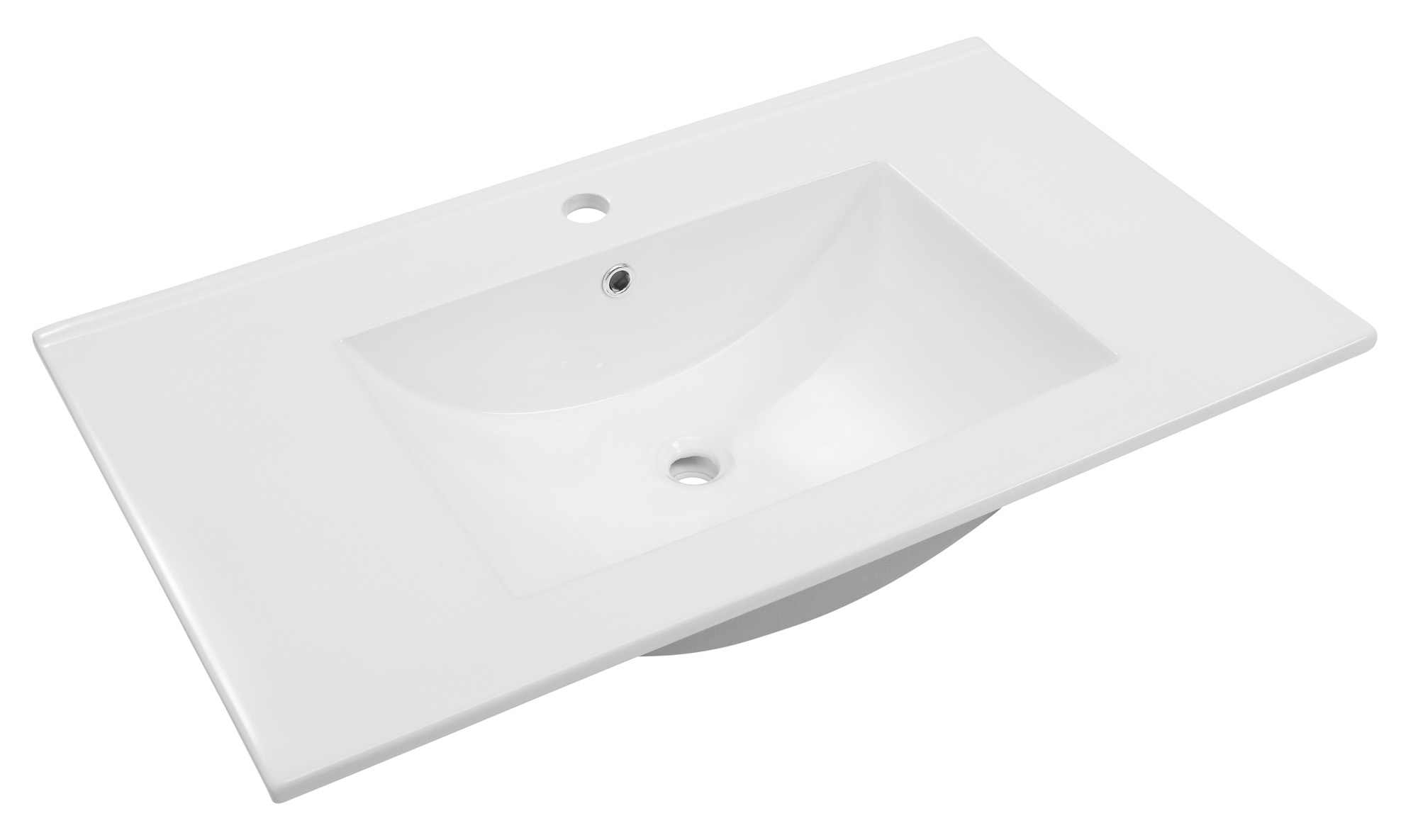 Darmowa Dostawa - Umywalka 81.5x47 cm prostokątna meblowa biała Astor Asus AUASU80000
