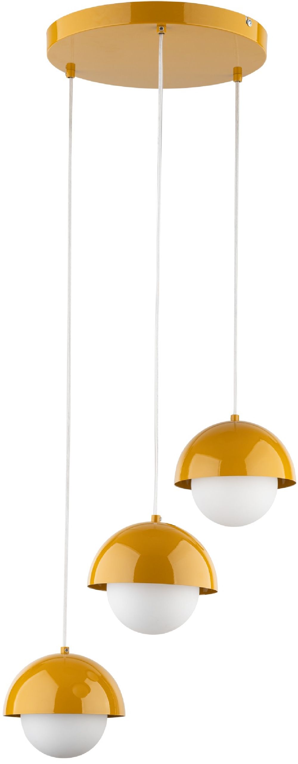 Darmowa Dostawa - Lampa wisząca 3x8 W żółta TK Lighting Bono 10266