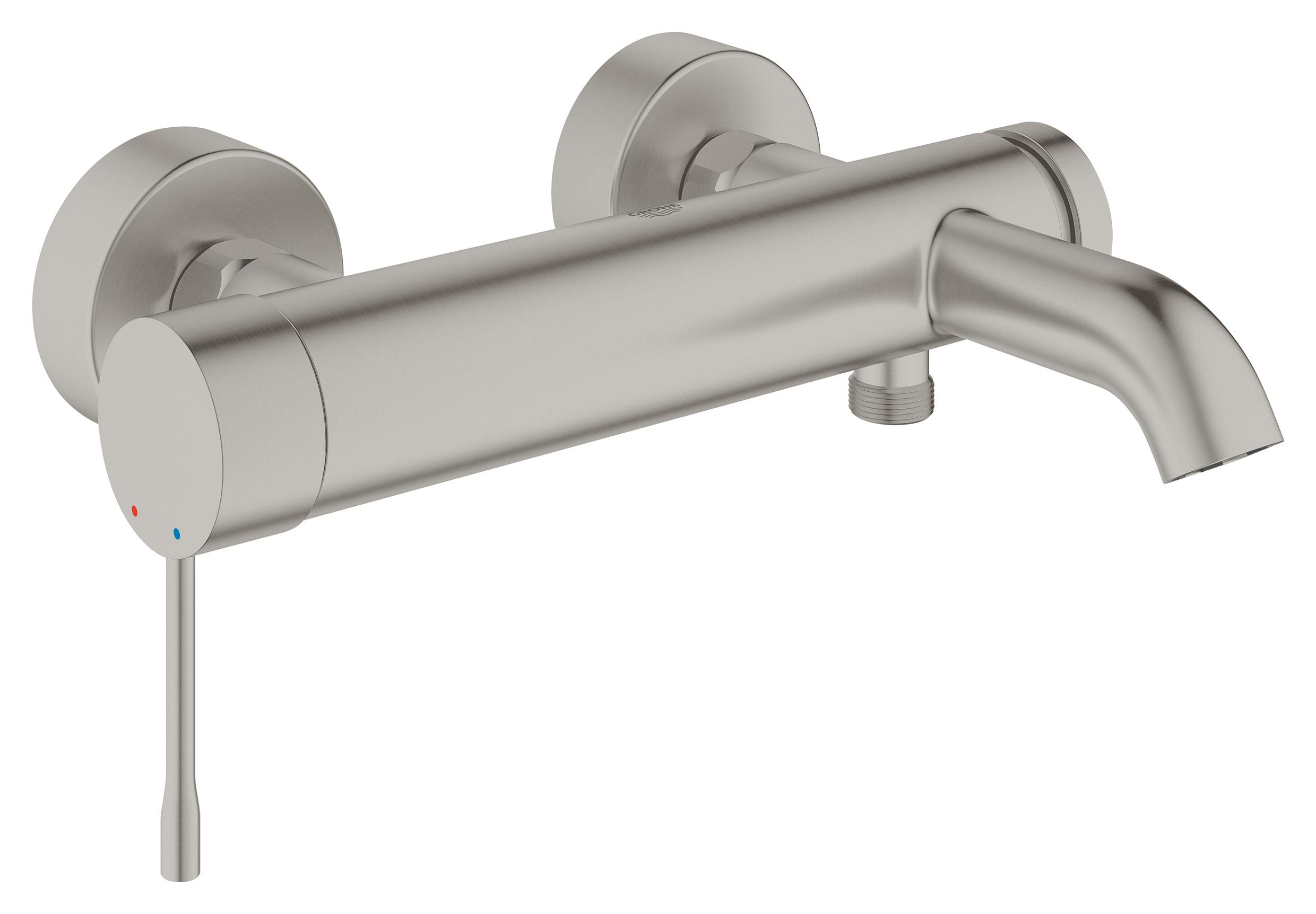 Darmowa Dostawa - Bateria wannowo-prysznicowa ścienna supersteel Grohe Essence 33624DC1