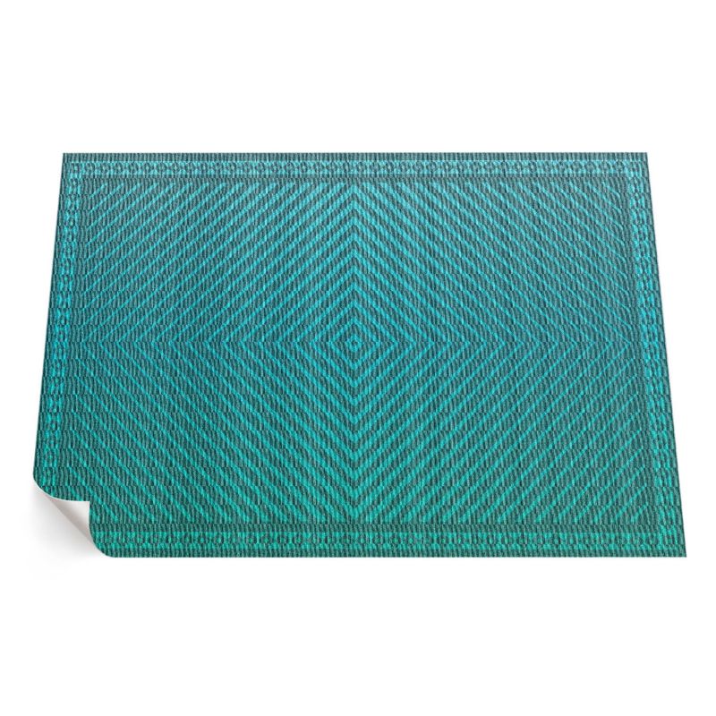 Zewnętrzny Dywan Winylowy ArtPrintCave 120x180 cm Geometryczne romby nowoczesne linie 1 szt.