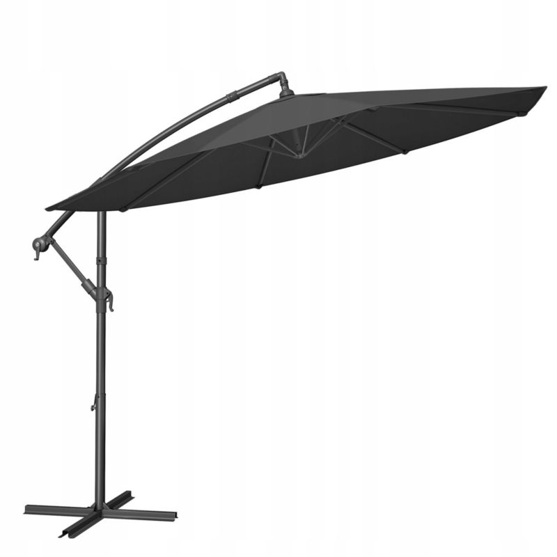Parasol ogrodowy Songmics, stalowy solidny średnica 300cm 1szt