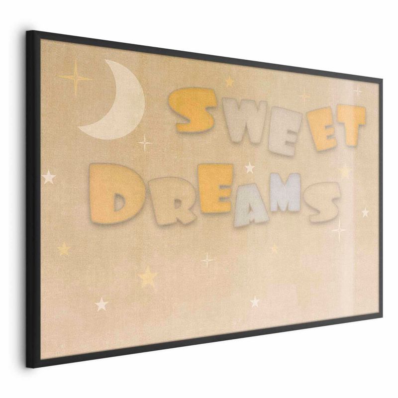 Plakat Artgeist Życzenie 60x40 cm z ramą czarną bez marginesu 1 szt