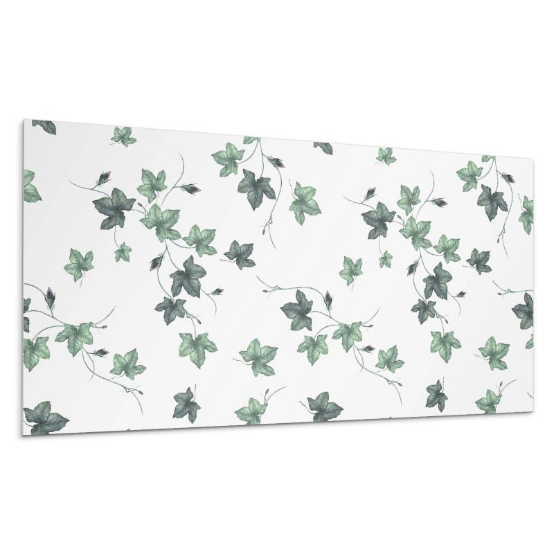 Kafelki samoprzylepne Wallfluent 60x30 cm Motyw liści na jasnym tle 6 szt.