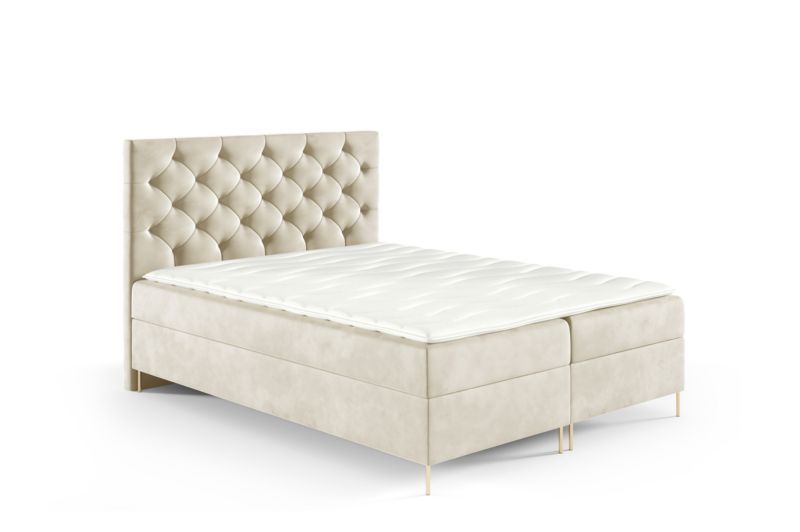 Łóżko kontynentalne SOFELLO Sara Box 180x200 z nogami riviera21 1szt.