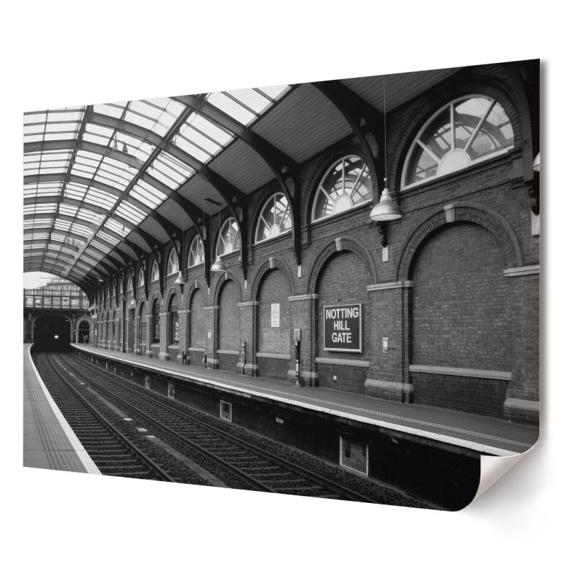 Plakat canvas Wallfluent Format A4 Dworzec klasyczny Artysta Greg 1 szt.