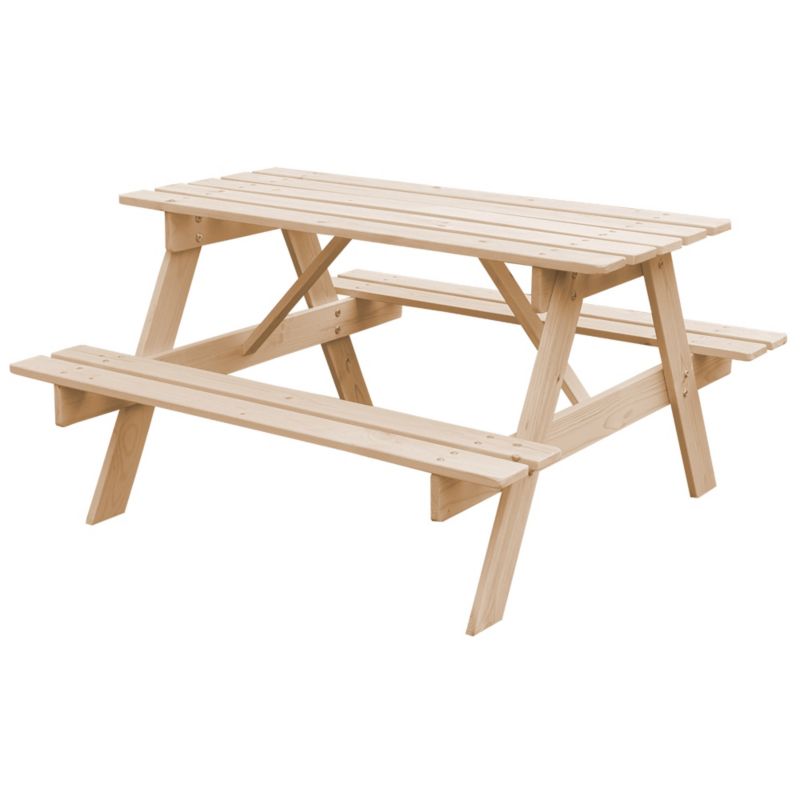 Stolik piknikowy dziecięcy Timbela M018-1 90x90x50 cm 1 szt.