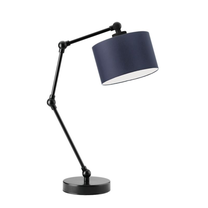 Lampka Nocna Volta Light Factory Soul Abażur Czarny/Czarny1xE27 1szt.