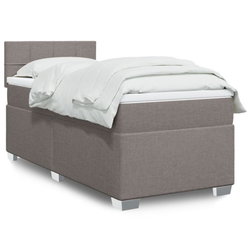 Łóżko kontynentalne WaszeMeble 90x200 cm Brązowe WM-3288075 1 szt.