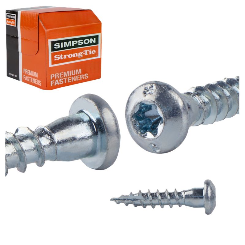 Wkręty do złączy ciesielskich Simpson CSA 5x25 mm z łbem walcowym torx 250szt