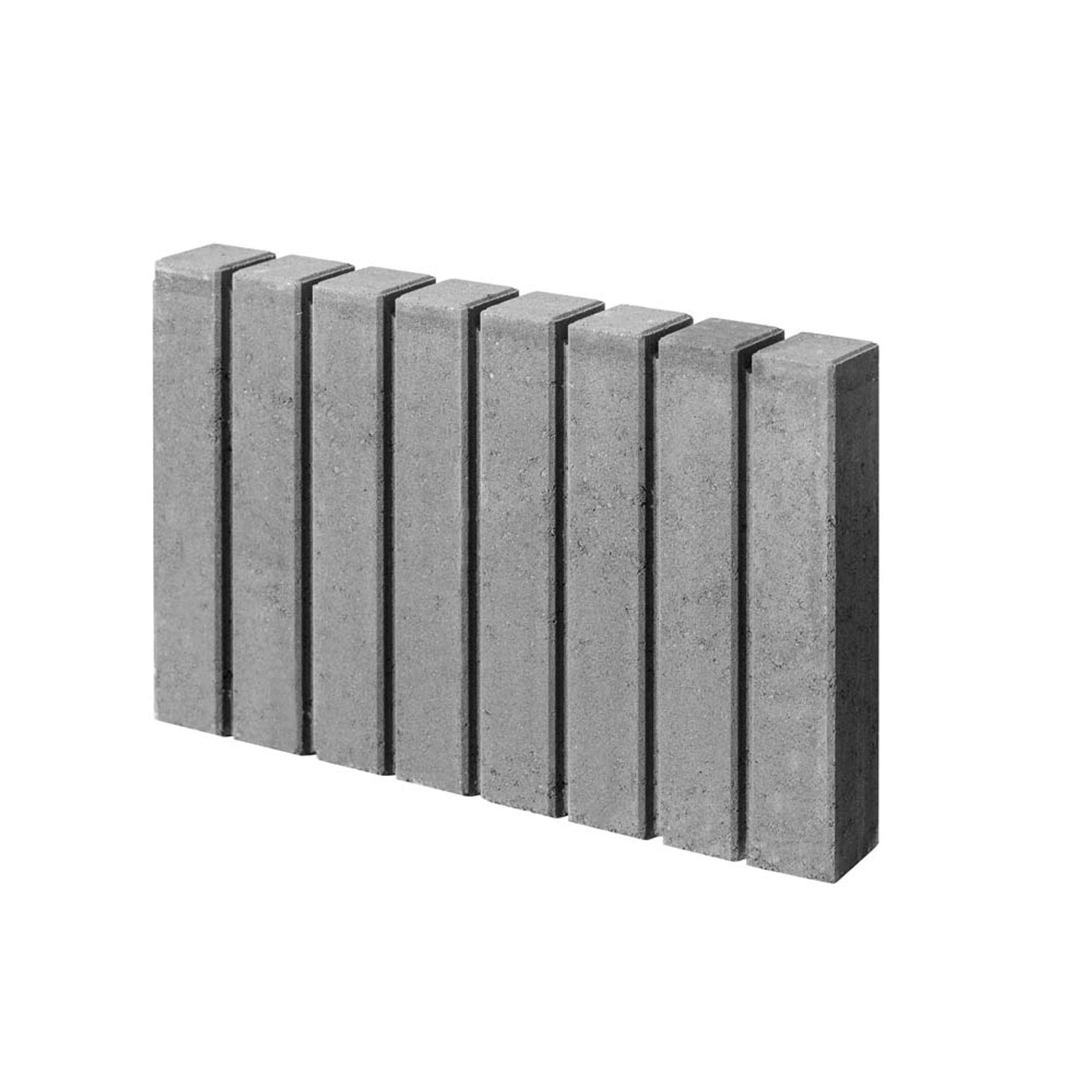 Bruk-Bet Obrzeże palisadowe Tetron szare 6 cm x 30 cm x 51 cm