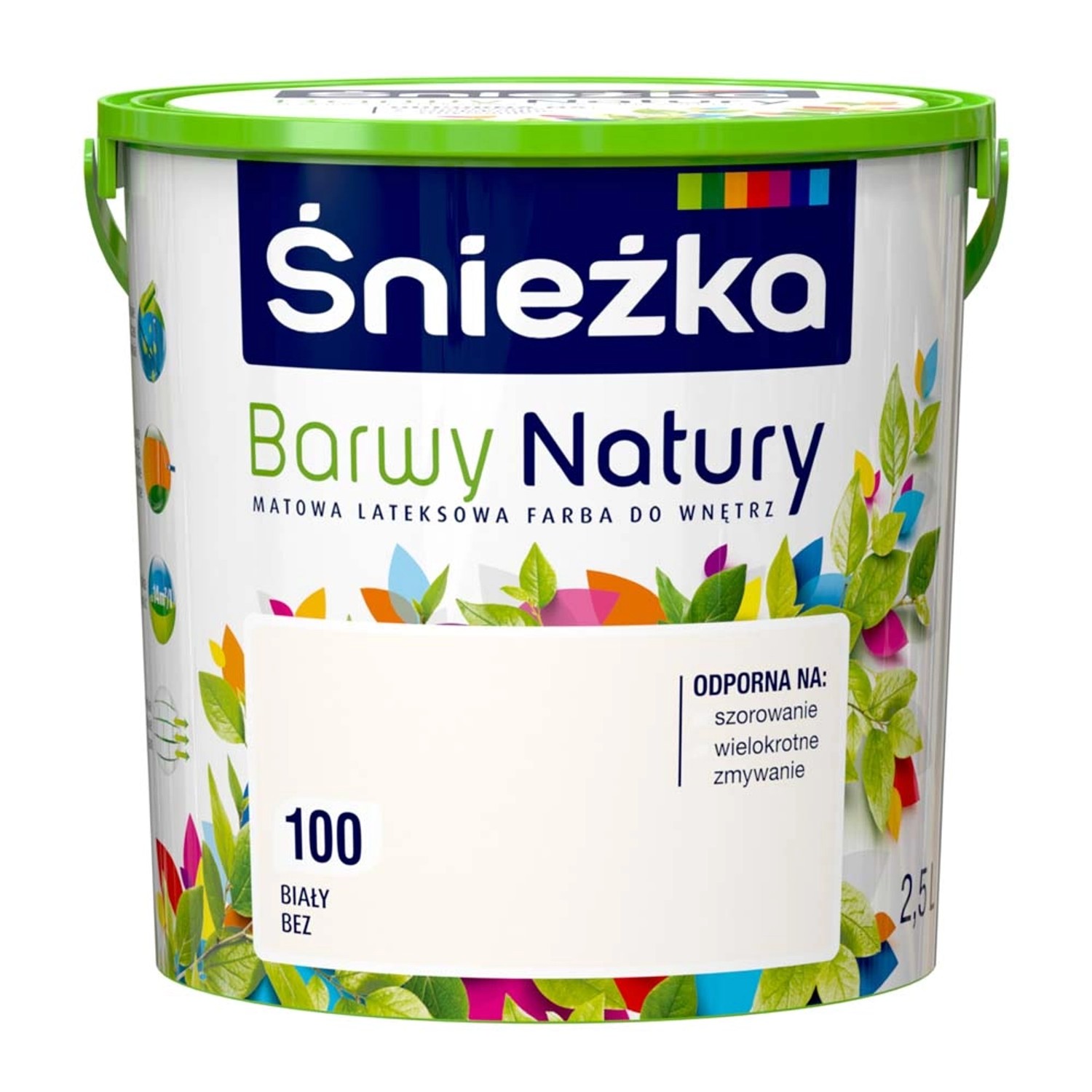 Farba Śnieżka Barwy Natury biały bez 2,5L