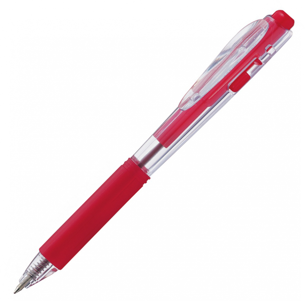 Długopis Pentel, BK 437, 0.7mm, czerwony