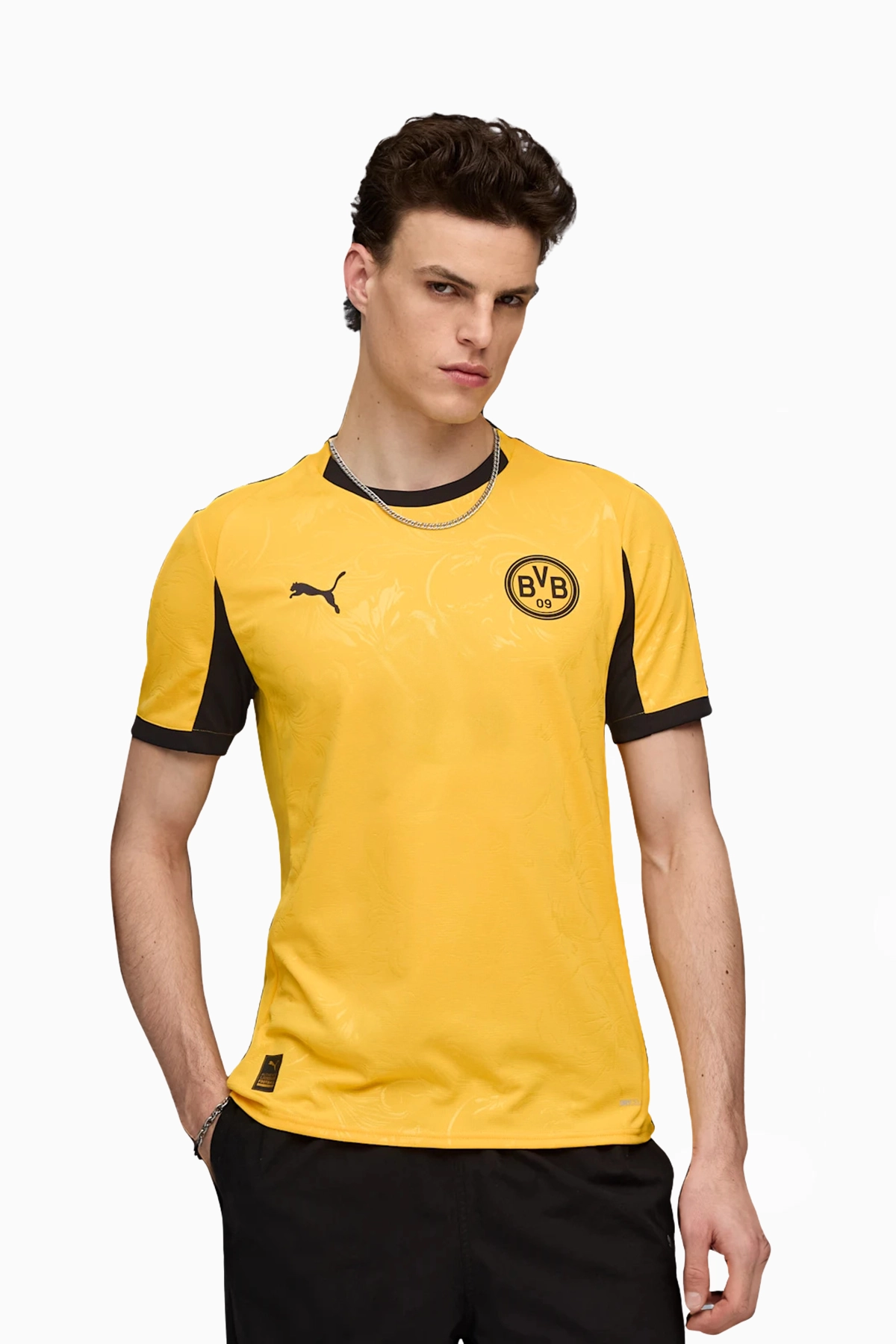 Koszulka Puma Borussia Dortmund 25/26 Cup Replica - Żółty