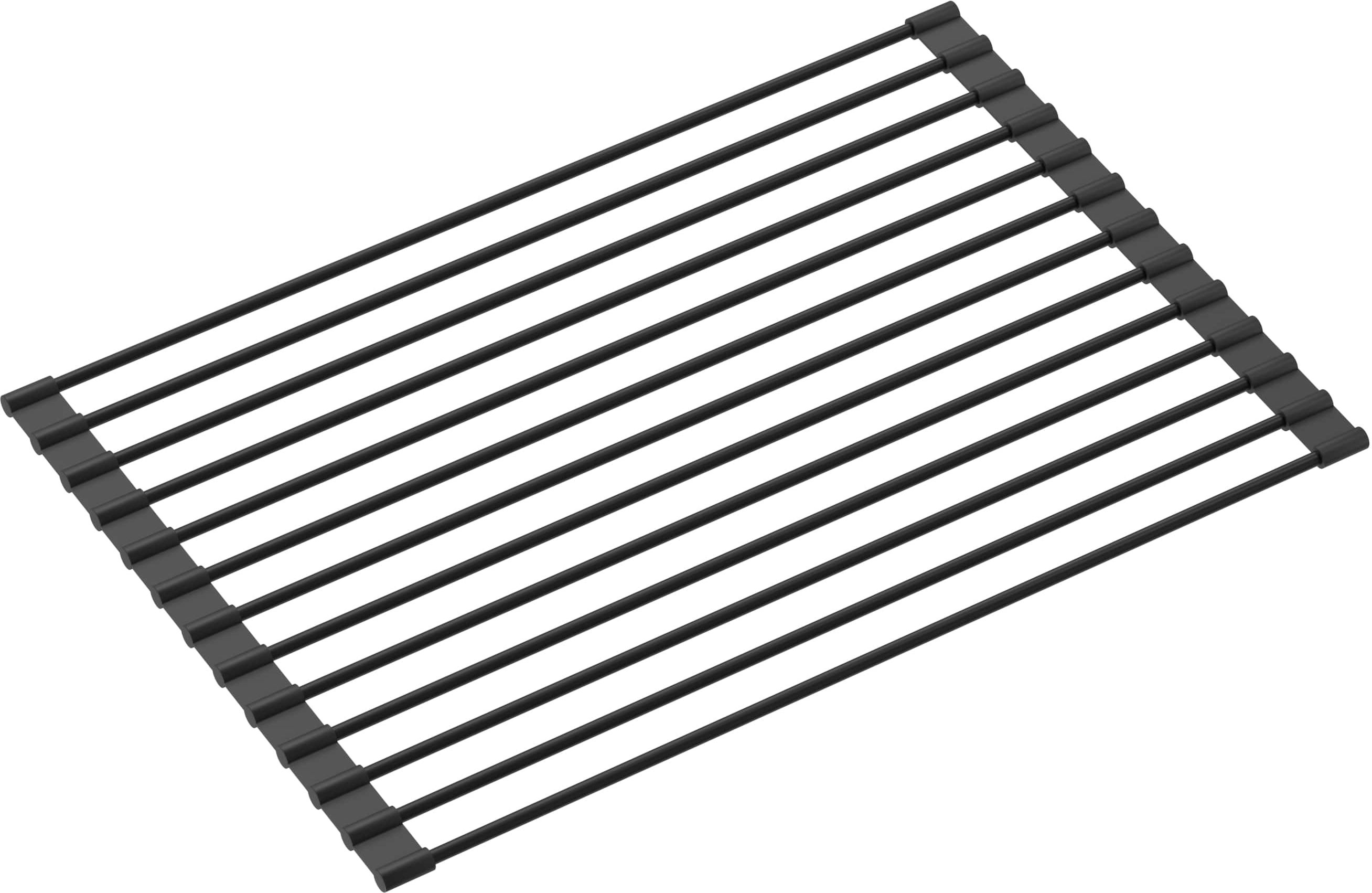 Quadron Q mata ociekowa 39x25 cm pure carbon/czarny R3925BLM_MP