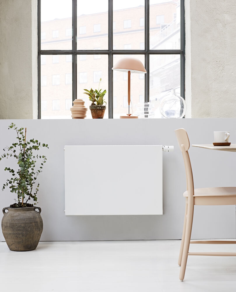 Purmo Plan Ventil Compact grzejnik płytowy 50x40 cm podłączenie dolne biały FCV21 500x400