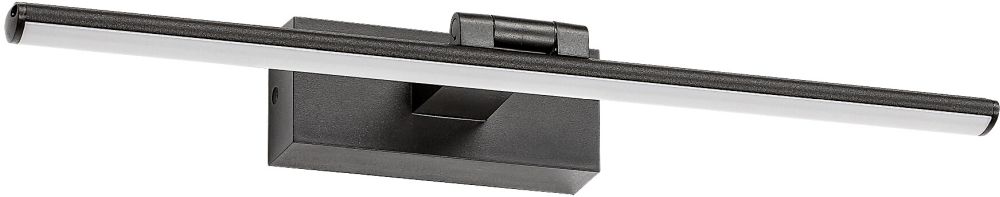 Darmowa Dostawa - Kinkiet 1x12 W czarny Rabalux Gaten 78002