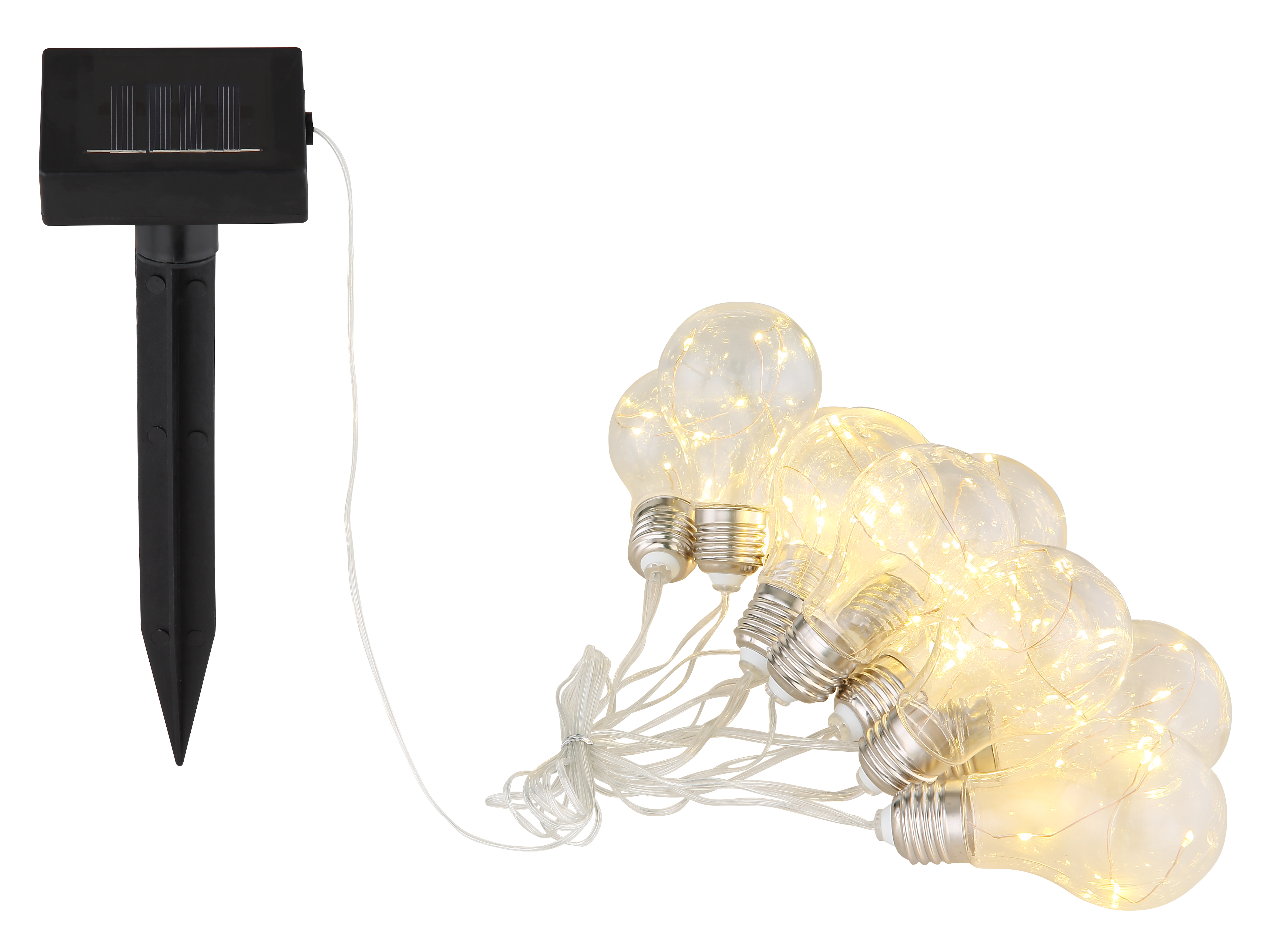 Darmowa Dostawa - Lampa stojąca 1x0.06 W przezroczysta Globo Lighting Solar 3370810
