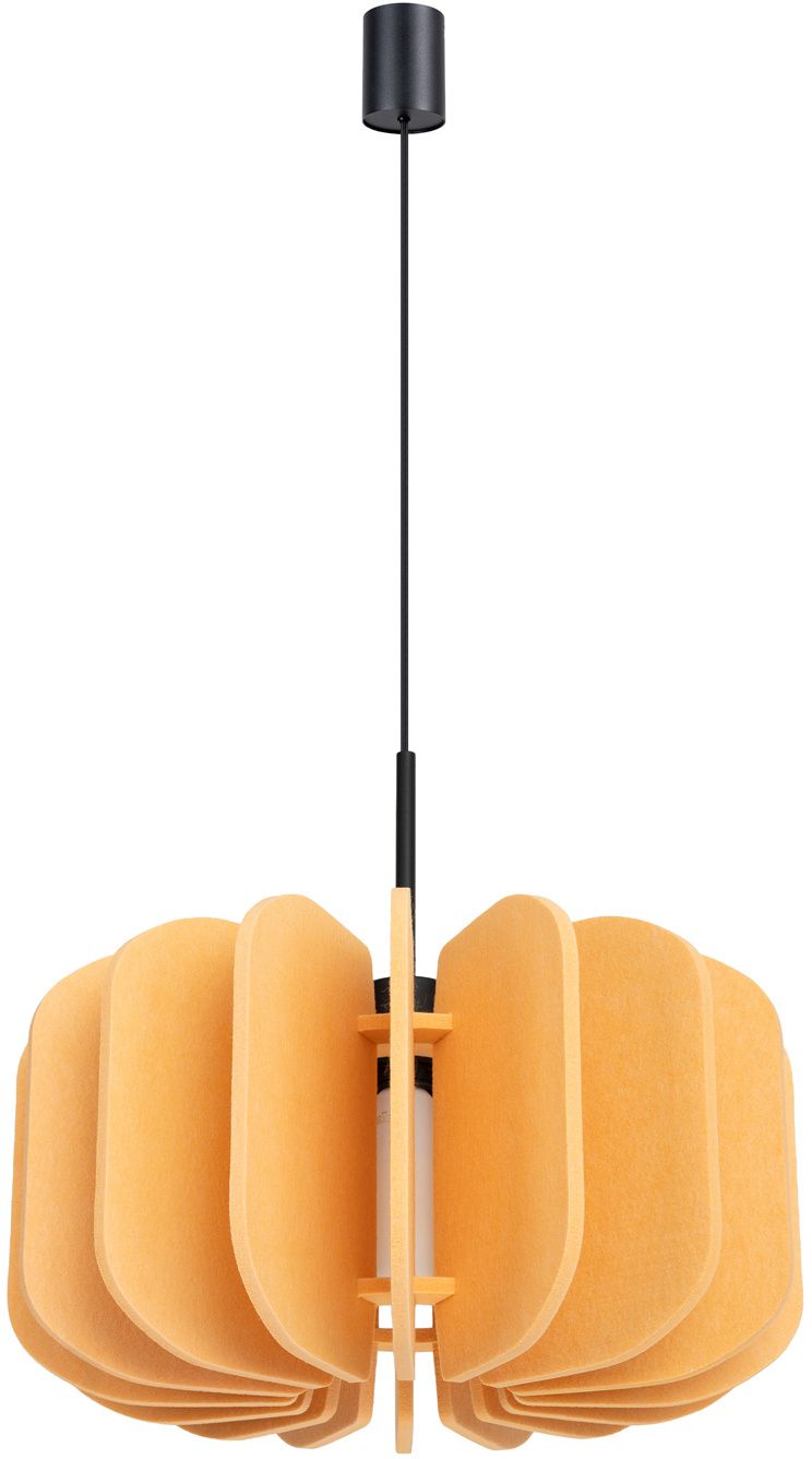 Darmowa Dostawa - Lampa wisząca 1x15 W żółta Sollux Lighting Mula SL1861
