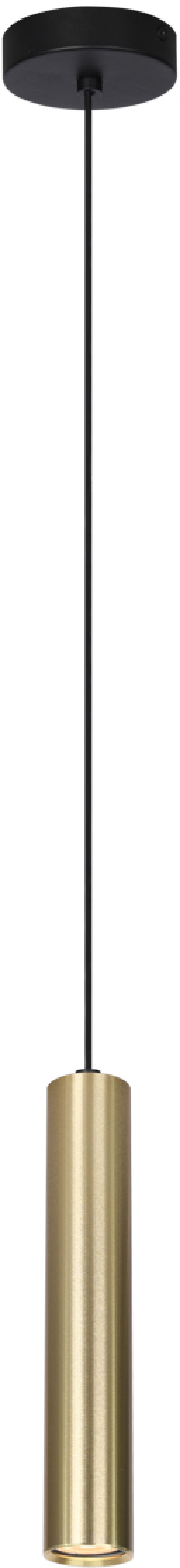 Darmowa Dostawa - Lampa wisząca 1x10 W złota Italux Lopus PND489301GD