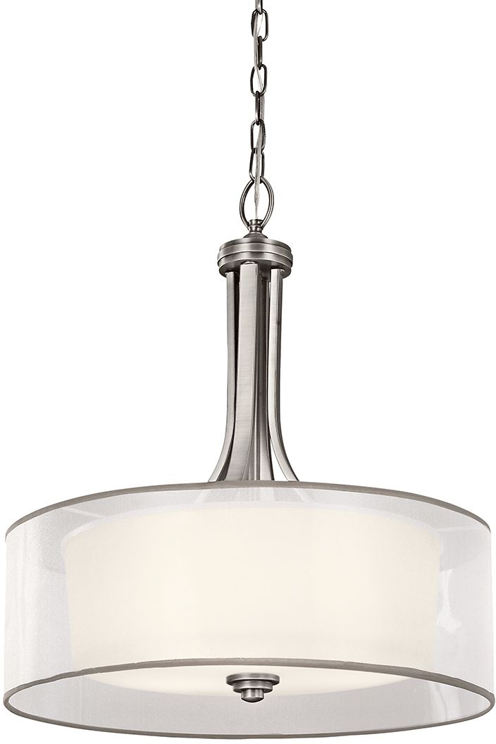 Darmowa Dostawa - Lampa wisząca 4x40 W biała Elstead Lighting Lacey KLLACEYPLAP