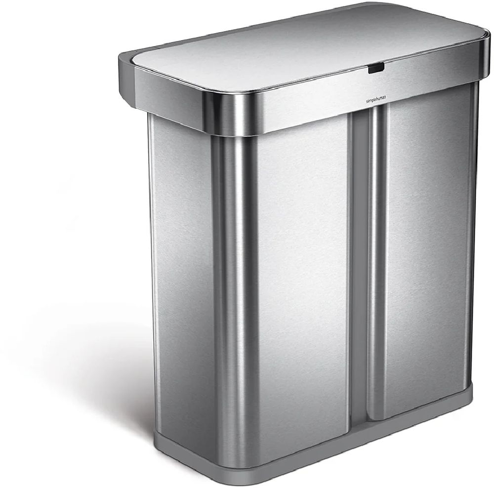 Darmowa Dostawa - Sortownik na odpady 58 l stal Simple Human ST2036