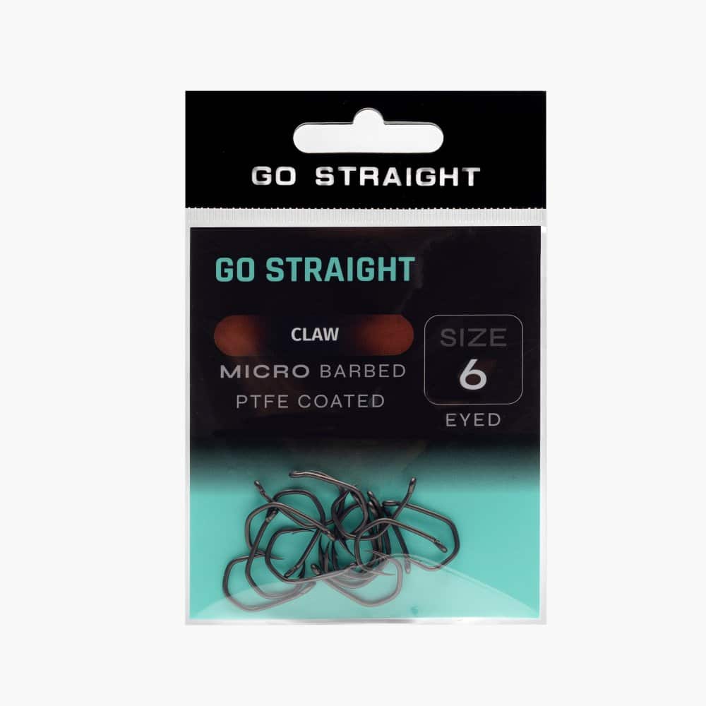 Go Straight Haczyki CLAW Eyed MicroBarbed roz. 6