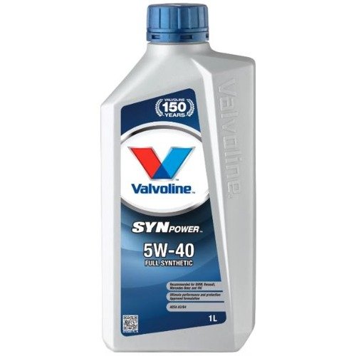 VALVOLINE SYNPOWER 5W40 1L - Petrostar
