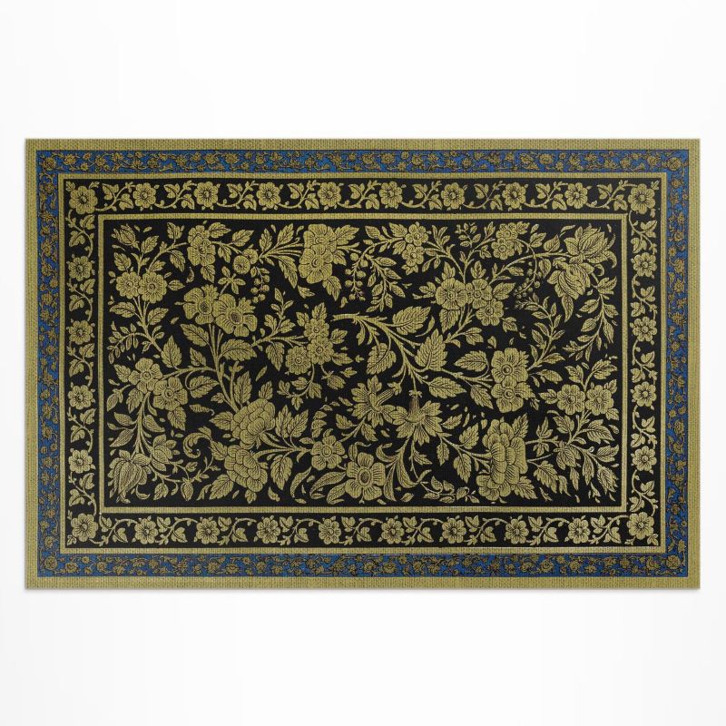 Balkonowy Dywan Winylowy UV Wallfluent 100x150 cm Sir Matthew Digby Wyatt wzór botaniczny 1 szt.