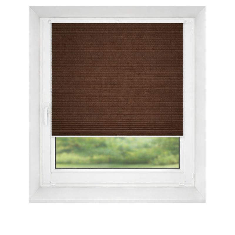 Plisa DECORI z regulacją 85x160 kolor 109 brązowy, 1 szt