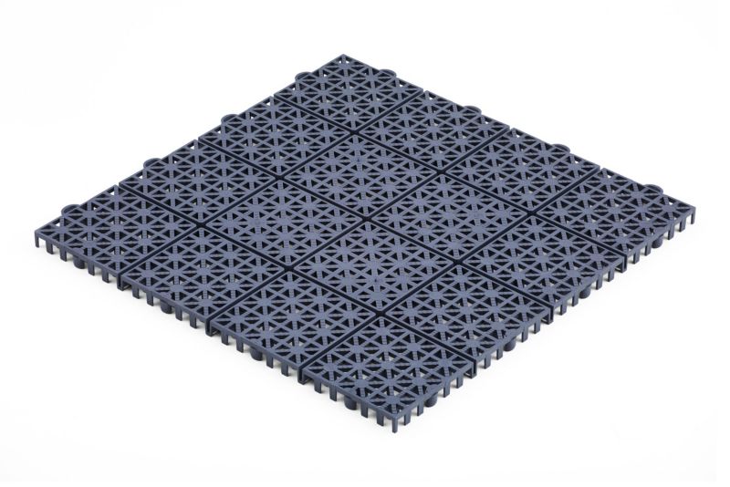 Płytka Modułowa PVC Texas 30x30 cm Szara 30 szt.