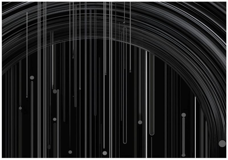 Fototapeta WALLARENA Do Sypialni Salonu Na Flizelinie Abstrakcja Geometryczna Nowoczesna 250x175 cm 1 szt.