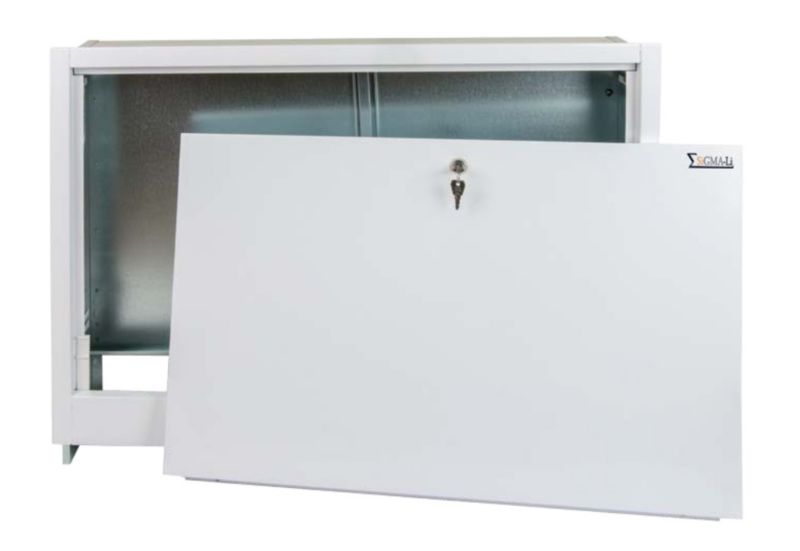 Szafka SIGMA podtynkowa SZPM-4 do 10 obwodów 750x575x120mm (szer.x wys.x gł.) z maskownicą 1 szt.